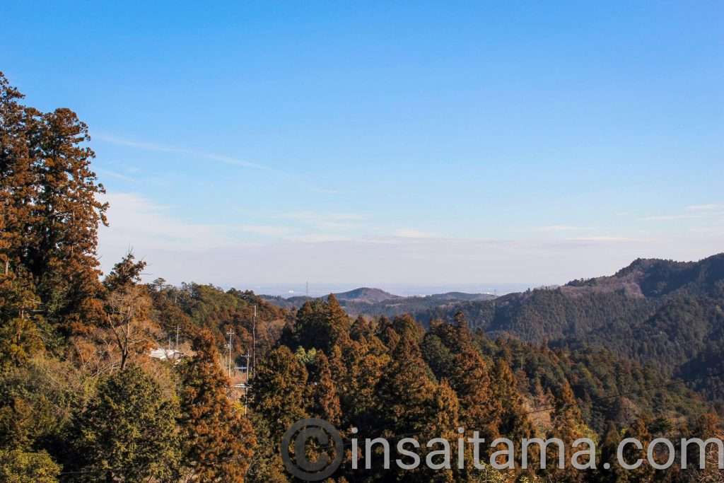 View from 400 meters at Kunugidaira Kunugi Village Udon